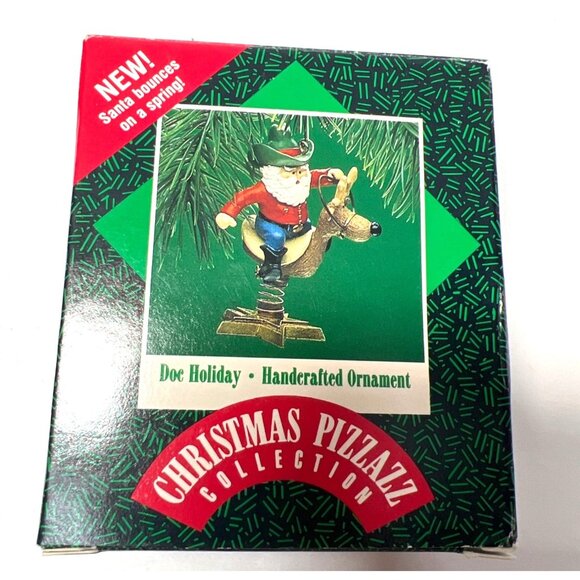 Hallmark Christmas Pizzazz Collection Doc Holiday Ornament With Box - Picture 4 of 5